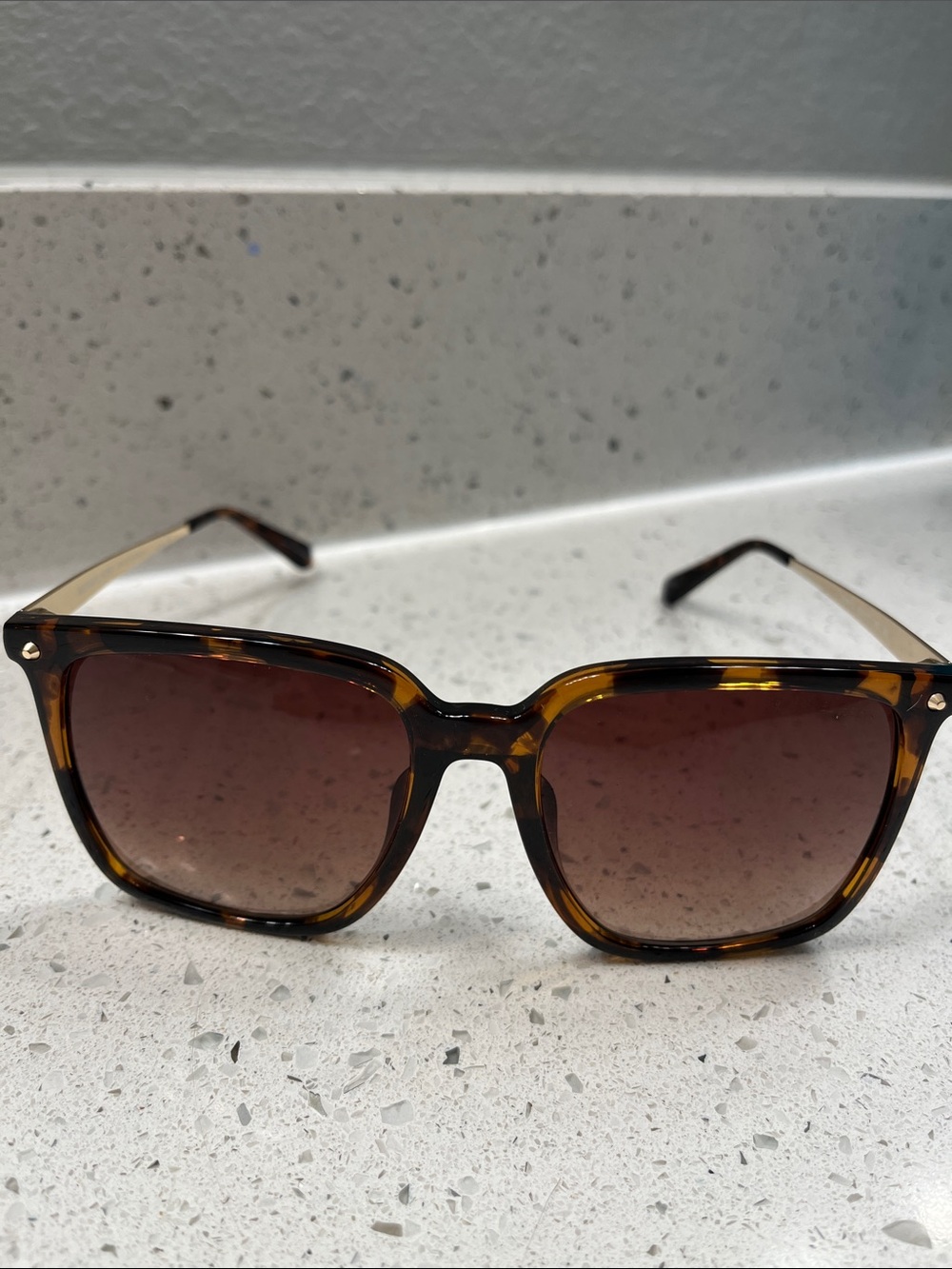 Michael Kors Tortoiseshell and Gold Sunglasses NWT